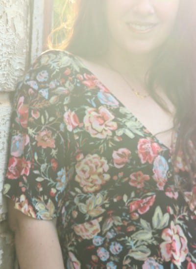 Floral Maxi Dress - learn how to convert top pattern to maxi dress