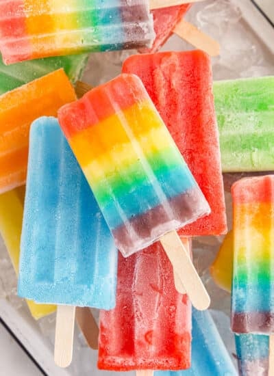 Jello Popsicles.