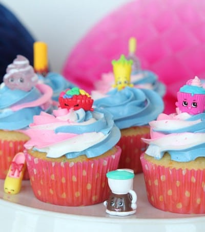 These Shopkins Cupcakes are so simple to make and the party guests will flip!