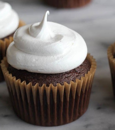 White Mountain Frosting - great non-dairy alternative for a fluffy, glossy frosting!